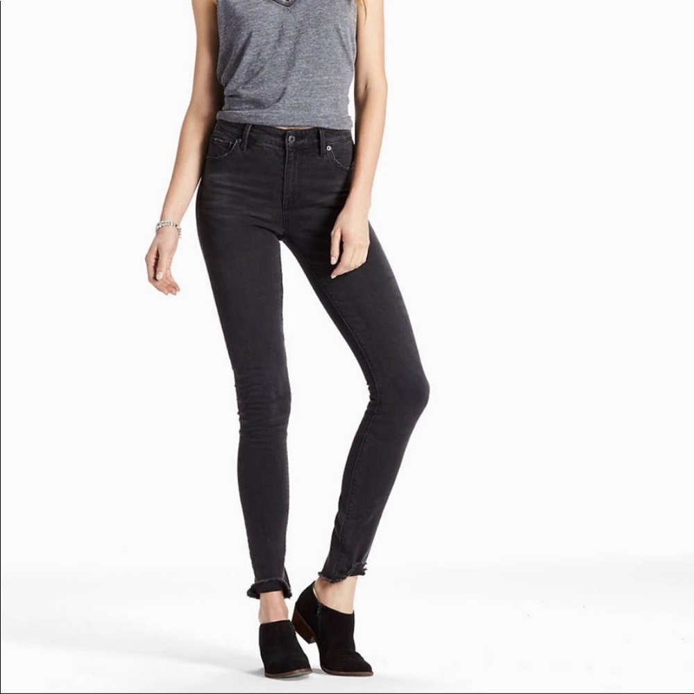 Lucky Brand Brigitte Black Skinny Jeans